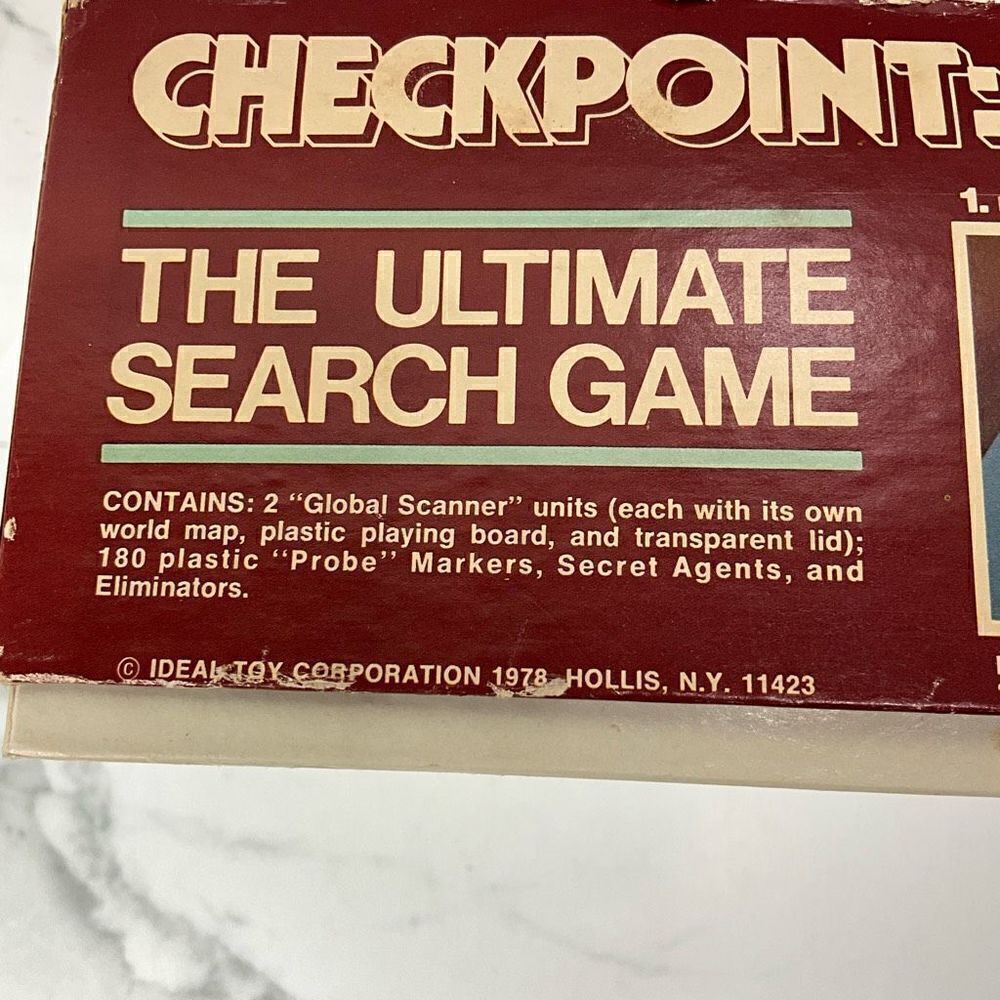 VINTAGE 70’s Checkpoint:Danger Game  - Picture 7 of 8